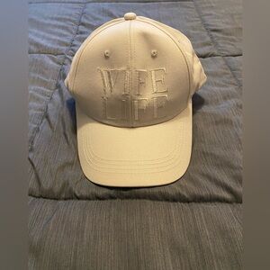Beige Wife life hat. One size fits all.